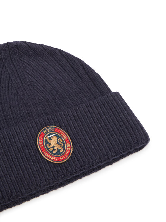 Tommy Hilfiger Tommy Hilfiger Set berretto e sciarpa Th Crest Giftpack AM0AM14586 Blu scuro