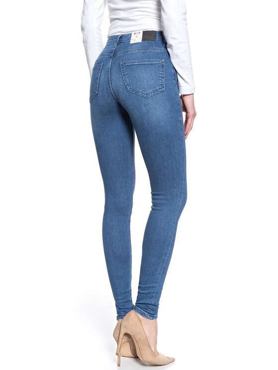 Mustang Mustang Jeansy ZOE SUPER SKINNY Niebieski Skinny Fit