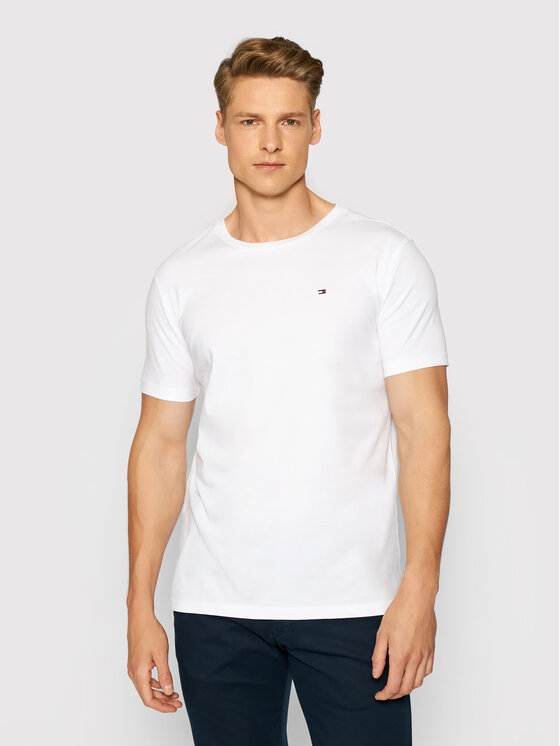Tommy Hilfiger T-Shirt 2S87904671 Biały Regular Fit