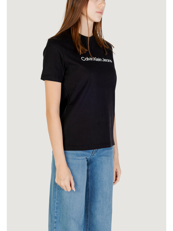 Calvin Klein Jeans Calvin Klein Jeans T-Shirt A- INST. LOGO CLASSI Schwarz Casual Fit
