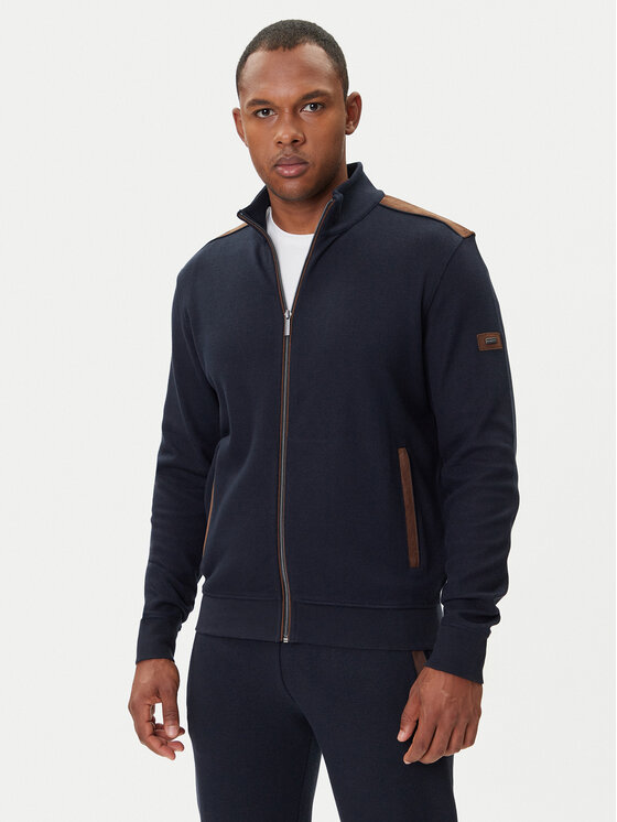 Bugatti Bugatti Sweatshirt 8700-85050D Dunkelblau Regular Fit