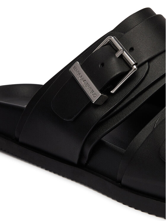 KARL LAGERFELD KARL LAGERFELD Natikače Kaden KL72106 Crna