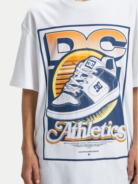 DC Shoes DC Shoes T-shirt Manteca Tribute EDYZT04360 Bianco Regular Fit