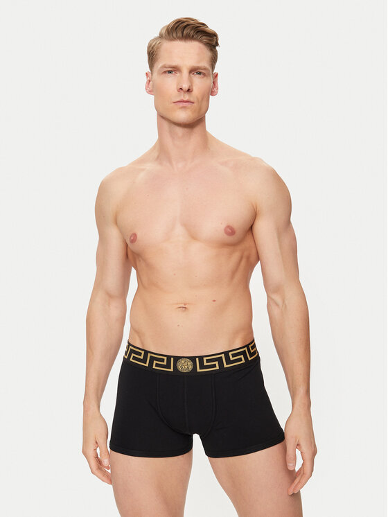 Versace Versace Комплект боксерки AU10181 Черен