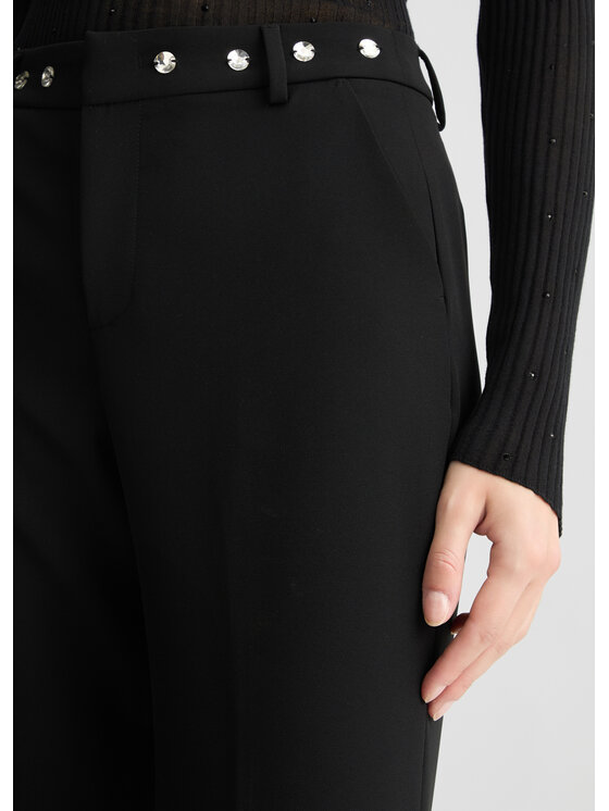 Liu Jo Liu Jo Pantalone da abito WA5074TS89622222 Nero Regular Fit