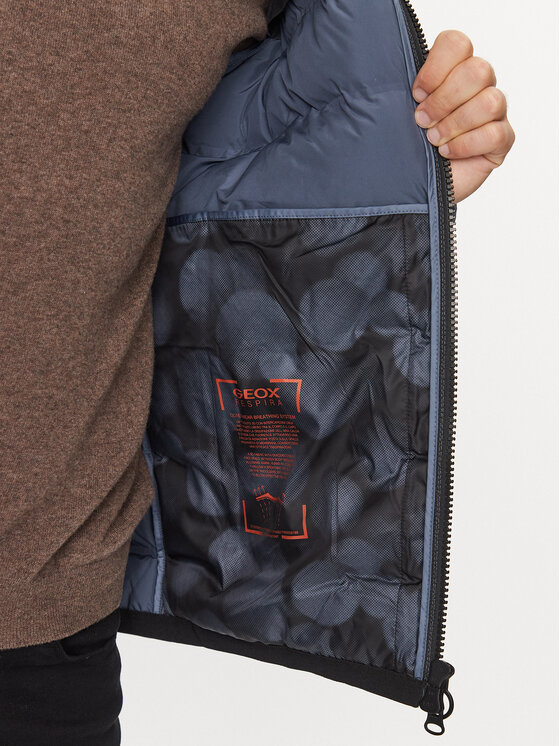 Geox Geox Зимно яке Spherica M3629C T2961F 4393 Син Regular Fit