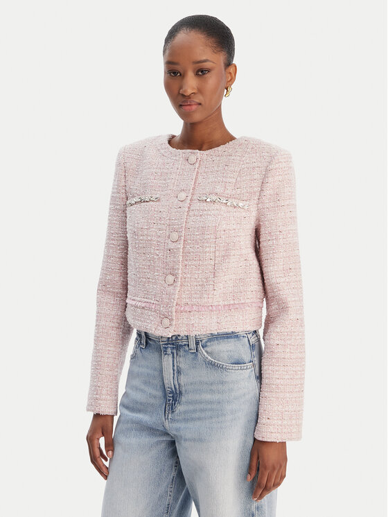 Guess Guess Sakko W6RL54 WJ632 Rosa Regular Fit