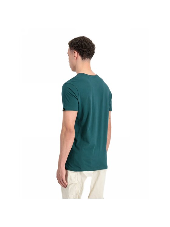 Alpha Industries Alpha Industries Súprava tričiek AI.258500-769 Zelená Basic Fit