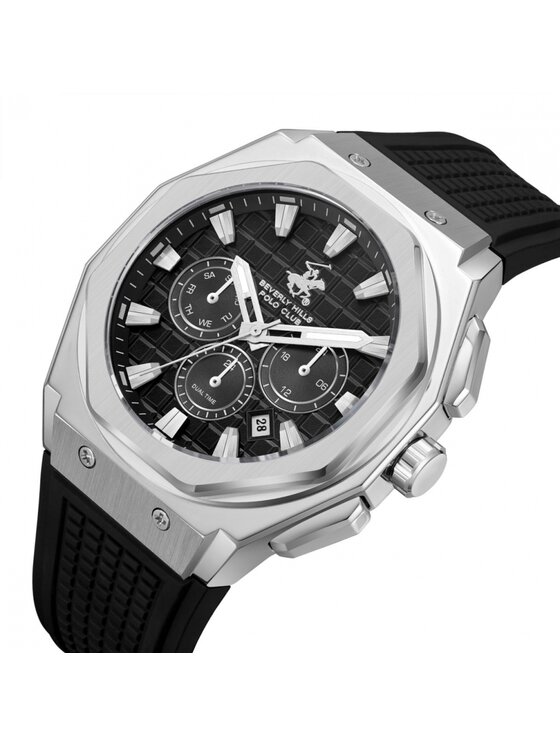 Beverly Hills Polo Club Beverly Hills Polo Club Zegarek BP3718X.351 Czarny