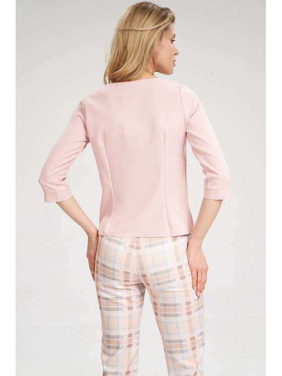 FIGL FIGL Μπλουζάκι M699 Ροζ Regular Fit