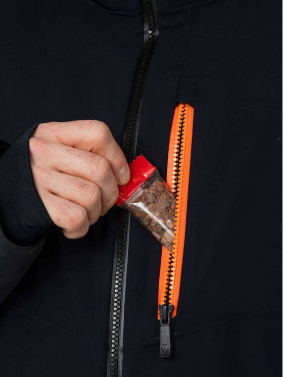 Rossignol Rossignol Skijaška jakna Blackside Crna Basic Fit