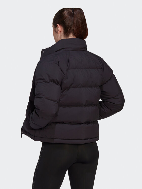 adidas adidas Pernata jakna Helionic Relaxed Down HG8696 Crna Loose Fit