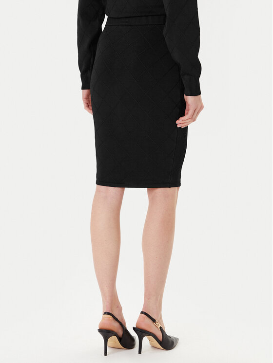 Marciano Guess Marciano Guess Миди пола 5YGD29 5036Z Черен Slim Fit