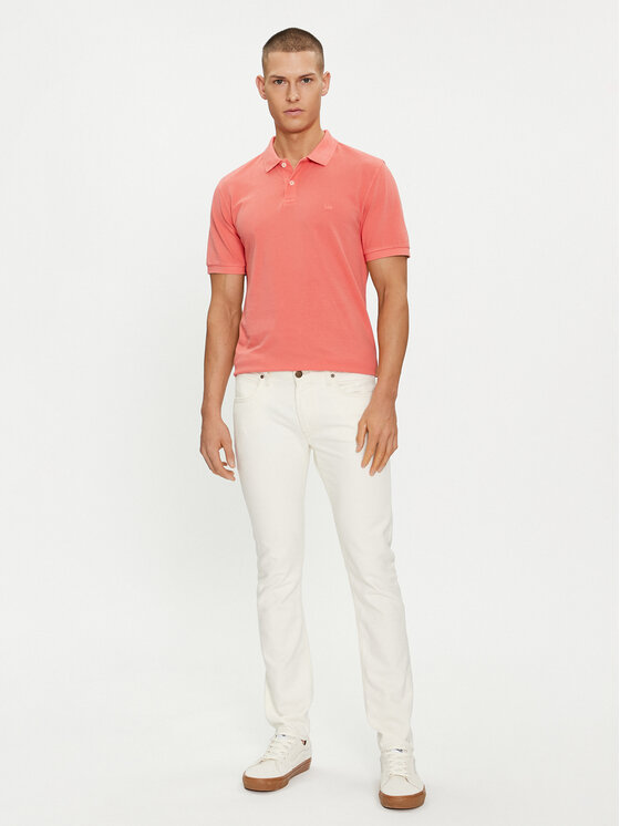 Lee Lee Polo 112349955 Crvena Regular Fit