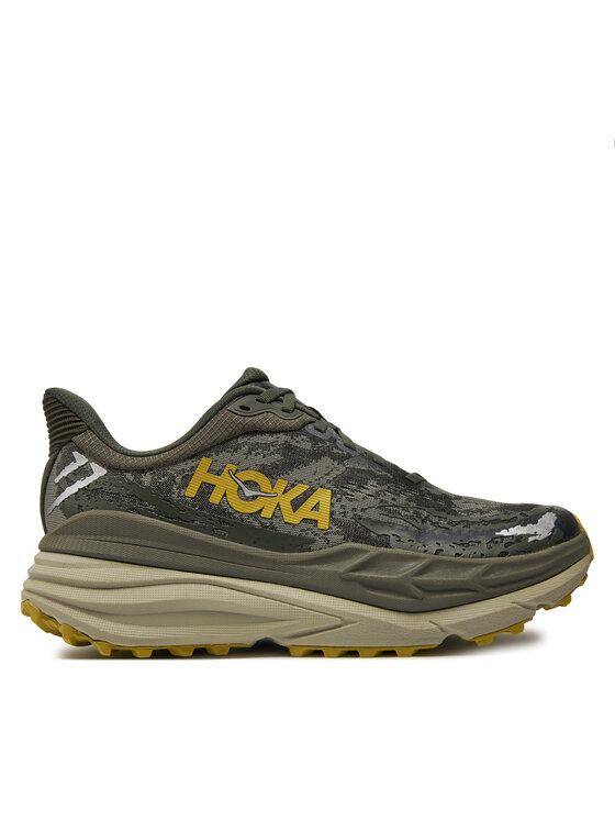 Hoka Bežecké topánky Stinson 7 1141530 Kaki