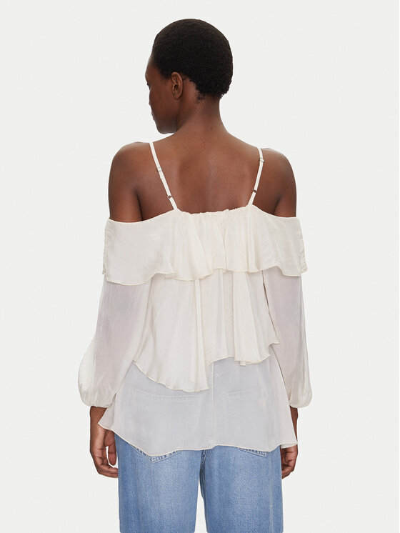 Dixie Dixie Топ C207W020A Écru Regular Fit