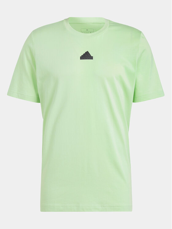 adidas adidas Marškinėliai City Escape Graphic IN6237 Žalia Regular Fit