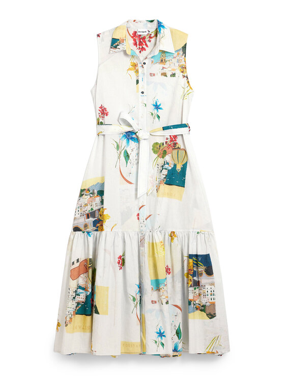 Desigual Desigual Haljina košulja 26SWVW15 Šarena Regular Fit