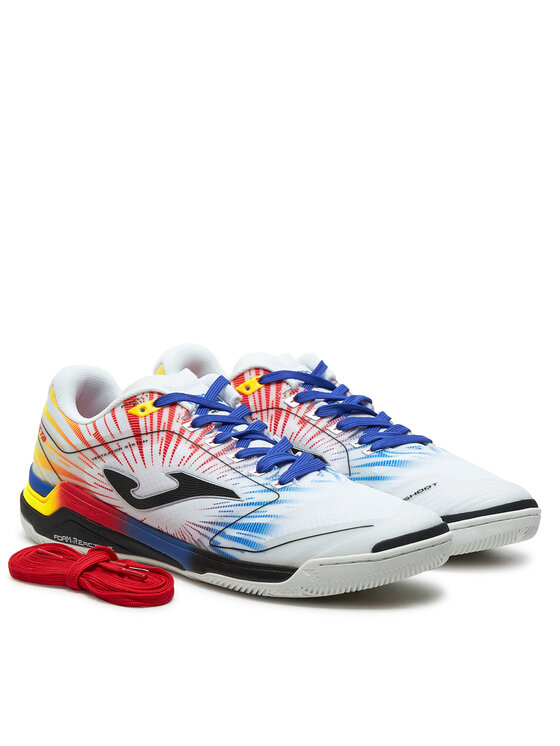Joma Joma Buty do piłki nożnej Invicto Indoor INVW2476IN Biały
