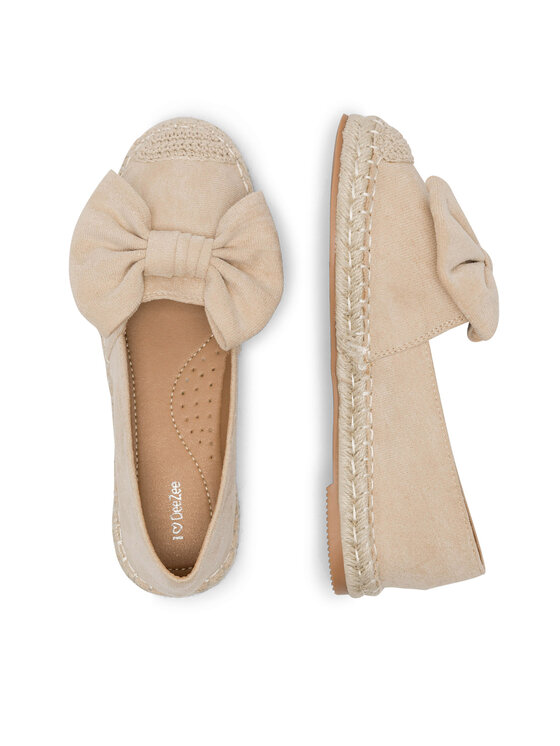 DeeZee DeeZee Espadryle KL601-69 Beżowy