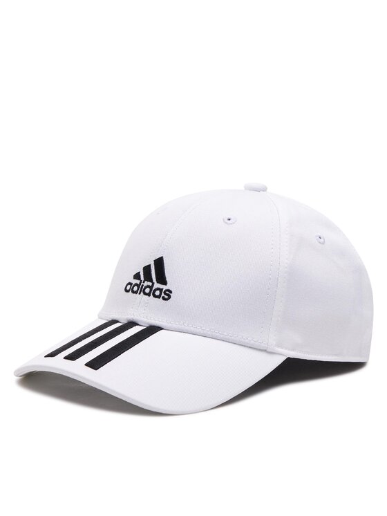 Șapcă adidas Baseball 3-Stripes Twill Cap FQ5411 Alb