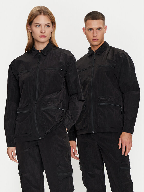 Rains Rains Košile Kano Overshirt 19220 Černá Regular Fit