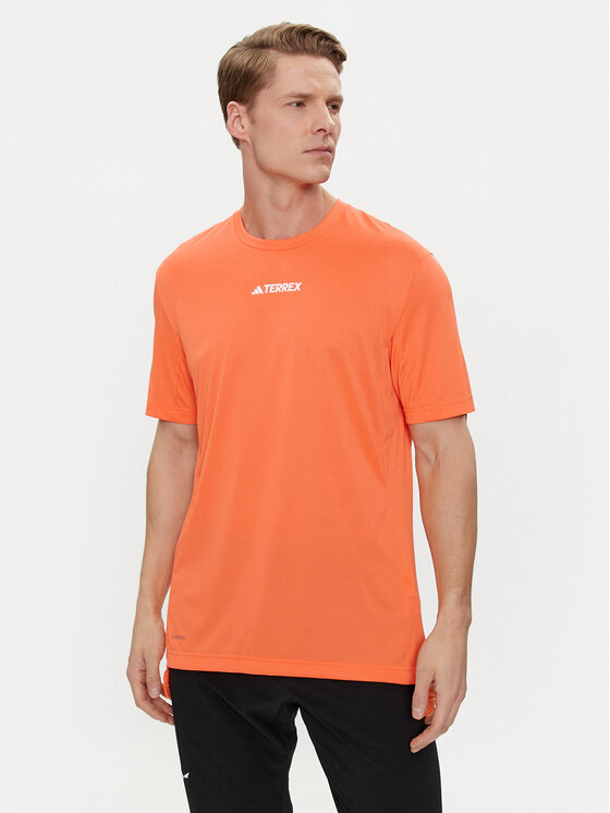 adidas T-krekls Terrex Multi T-Shirt HZ6259 Oranžs Regular Fit