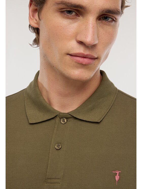 Trussardi Trussardi Polo G5148000268N069 Zielony Regular Fit