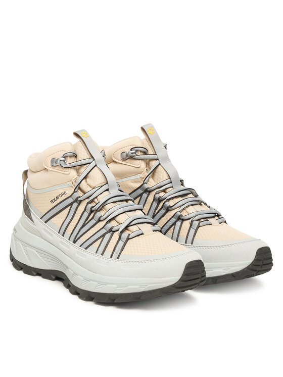 Jack Wolfskin Jack Wolfskin Trekking čevlji Wild Hike Texapore Mid A65580 Écru
