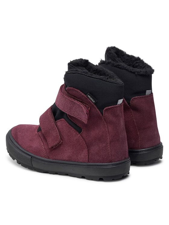 Mrugała Mrugała Zimski škornji Iwo 7381/4 Bordo rdeča