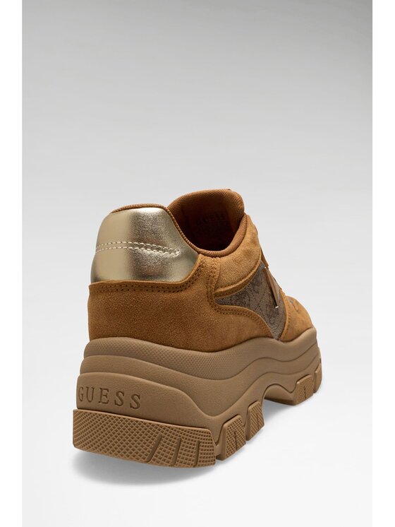 Guess Guess Sneakersy 183777 Brązowy
