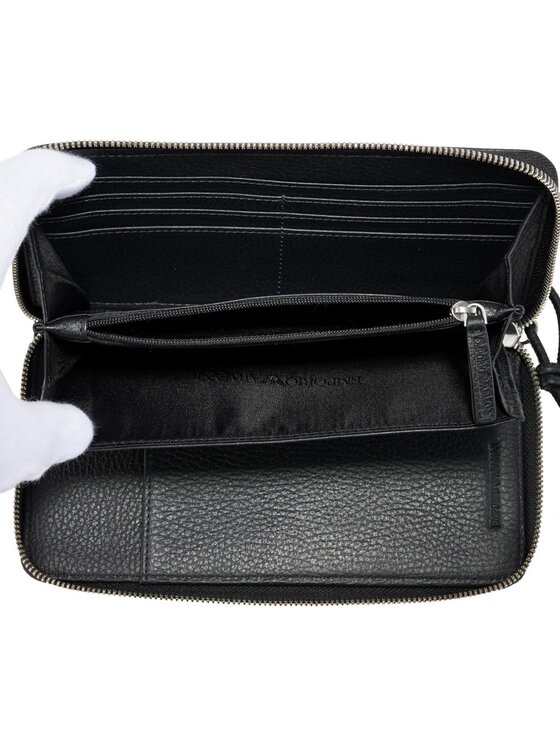Emporio Armani Emporio Armani Portfel męski Y4R169 Y068E Czarny