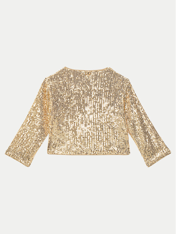 TWINSET TWINSET Bluse 251GJ2535 M Goldfarben Regular Fit