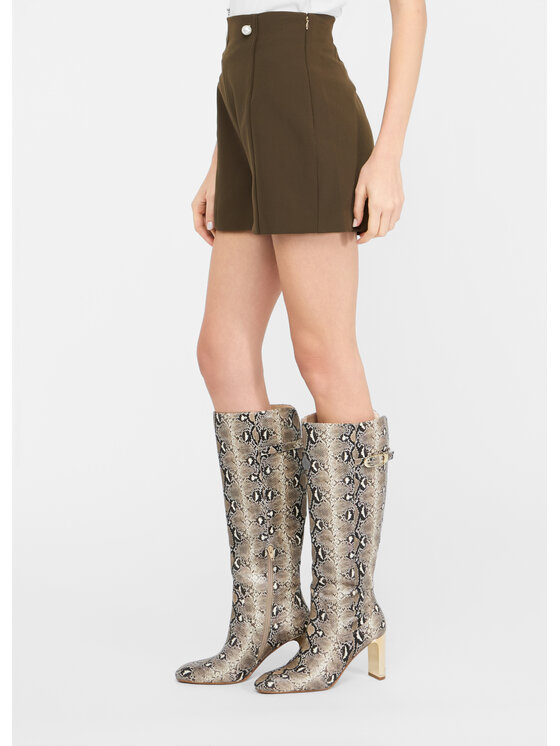 Liu Jo Liu Jo Pantaloncini CF5051T2200X0708 Verde Regular Fit