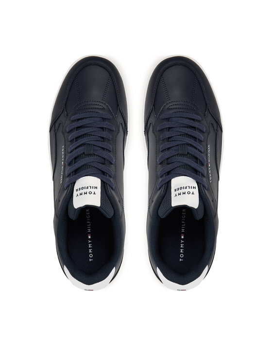 Tommy Hilfiger Tommy Hilfiger Сникърси Th Basket Core Stripes FM0FM05631 Тъмносин