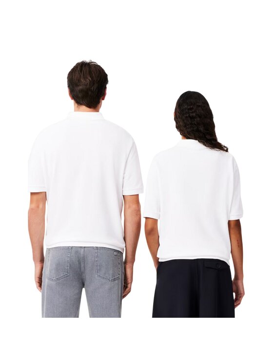 Lacoste Lacoste T-Shirt 15280950608207 Biały Regular Fit