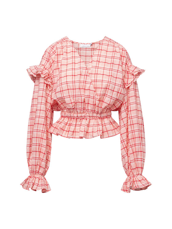 LAURELLA LAURELLA Bluzka Laurella 2VA009520 Różowy Regular Fit