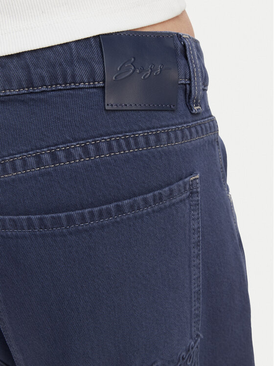 BOSS BOSS Jeans Slouchy 50552533 Blu scuro Wide Leg