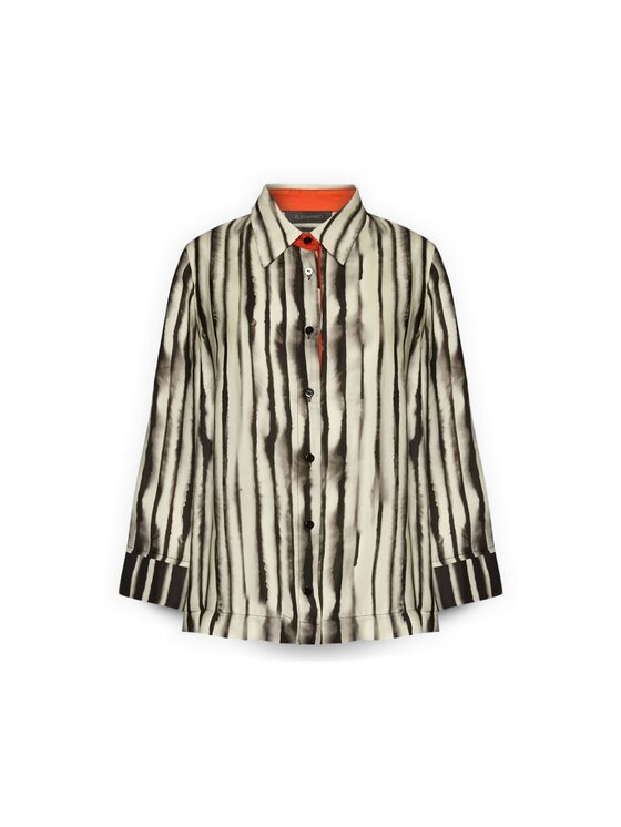 Elena Mirò Elena Mirò Camicia 5009Z000043N001 Nero Regular Fit