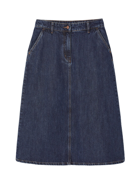 TATUUM Tatuum Spódnica jeansowa MESINA Niebieski Flare Fit