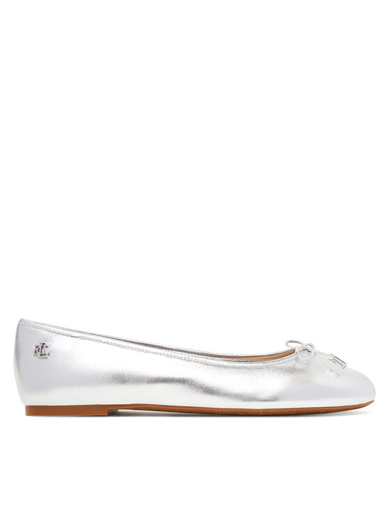 LAUREN RALPH LAUREN LAUREN RALPH LAUREN Baleríny Jayna 802978836001 Stříbrná