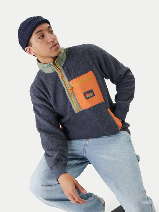 Billabong Billabong Флісовий реглан Boundary Shore EBYPF03000 Cиній Regular Fit