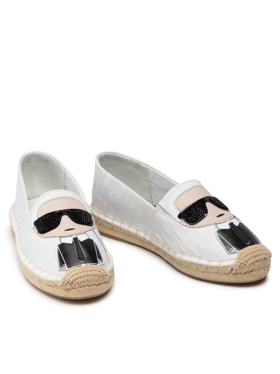 KARL LAGERFELD KARL LAGERFELD Εσπαντρίγιες KL80121 Λευκό