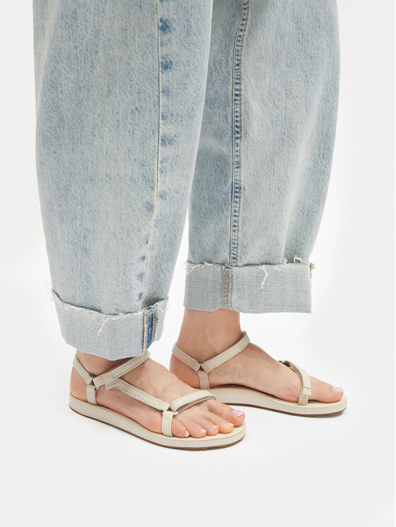 Teva Teva Sandales Original Universal Slim 1151031 Écru