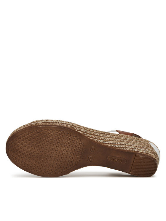 Rieker Rieker Sandali 624H6-81 Bela