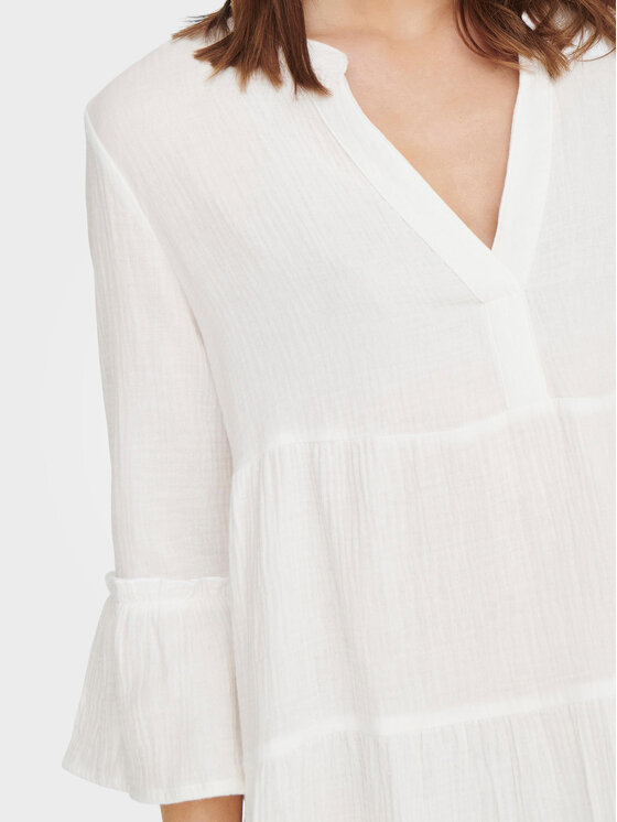 ONLY ONLY Letné šaty Thyra 15267999 Biela Regular Fit