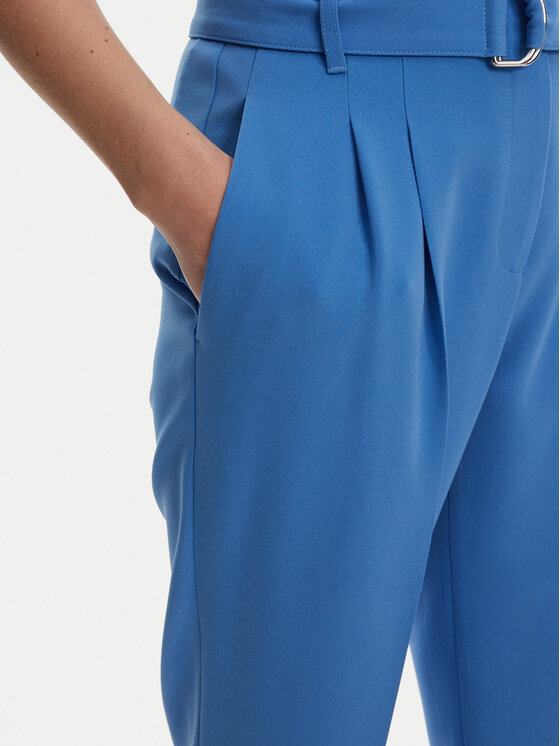 BOSS BOSS Текстилни панталони Tapiah 50490037 Син Regular Fit