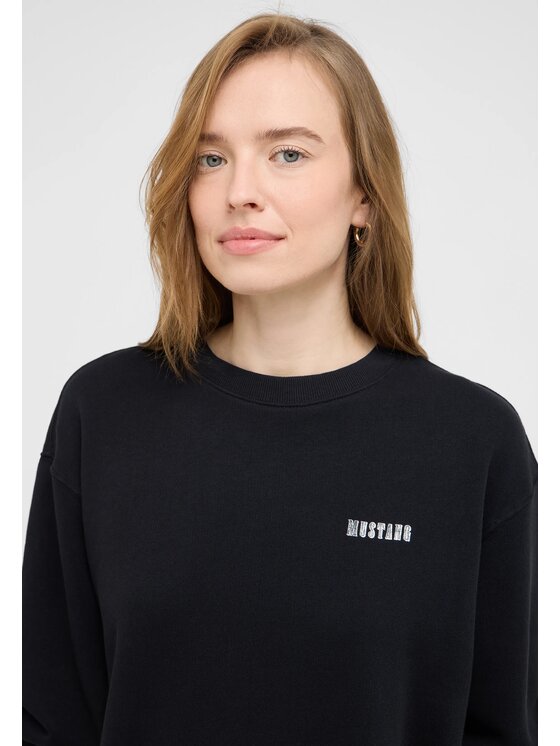 Mustang Mustang Felpa Style Aberdeen Nero Regular Fit