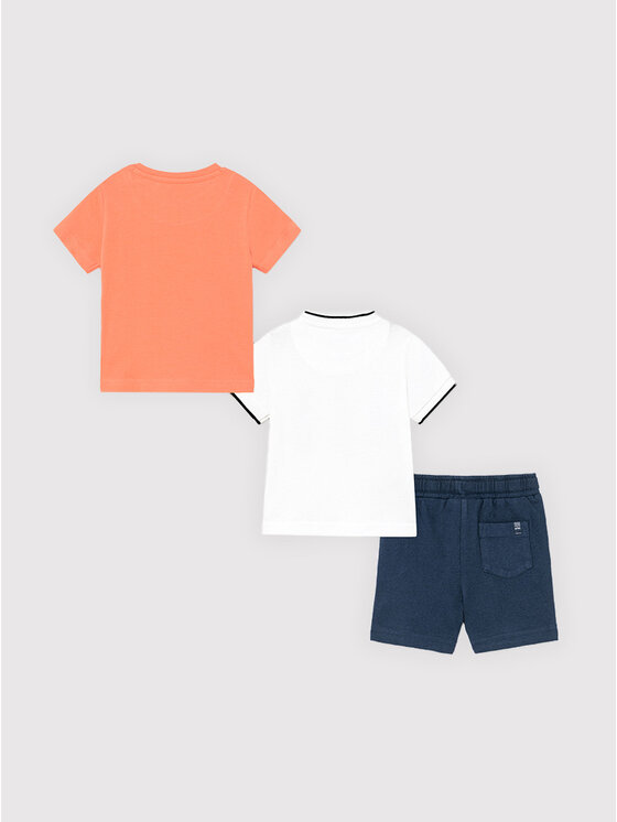 Completo 2 T-shirt e pantaloncini 1670 Multicolore...