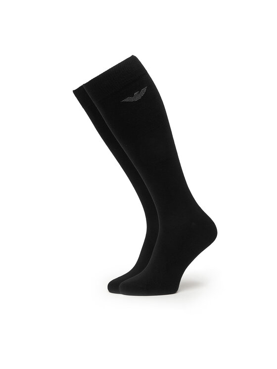 Emporio Armani Underwear Emporio Armani Underwear Dlhé ponožky EM000556 AF14446 MC061 Čierna